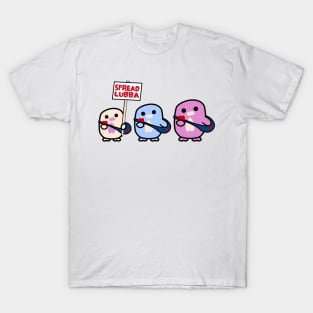 Three Chipis CHUMMY (Thoki, Poki & Wobble) (Spread Lubba) T-Shirt